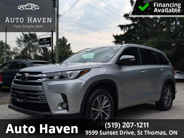 Toyota Highlander XLE AWD 2018